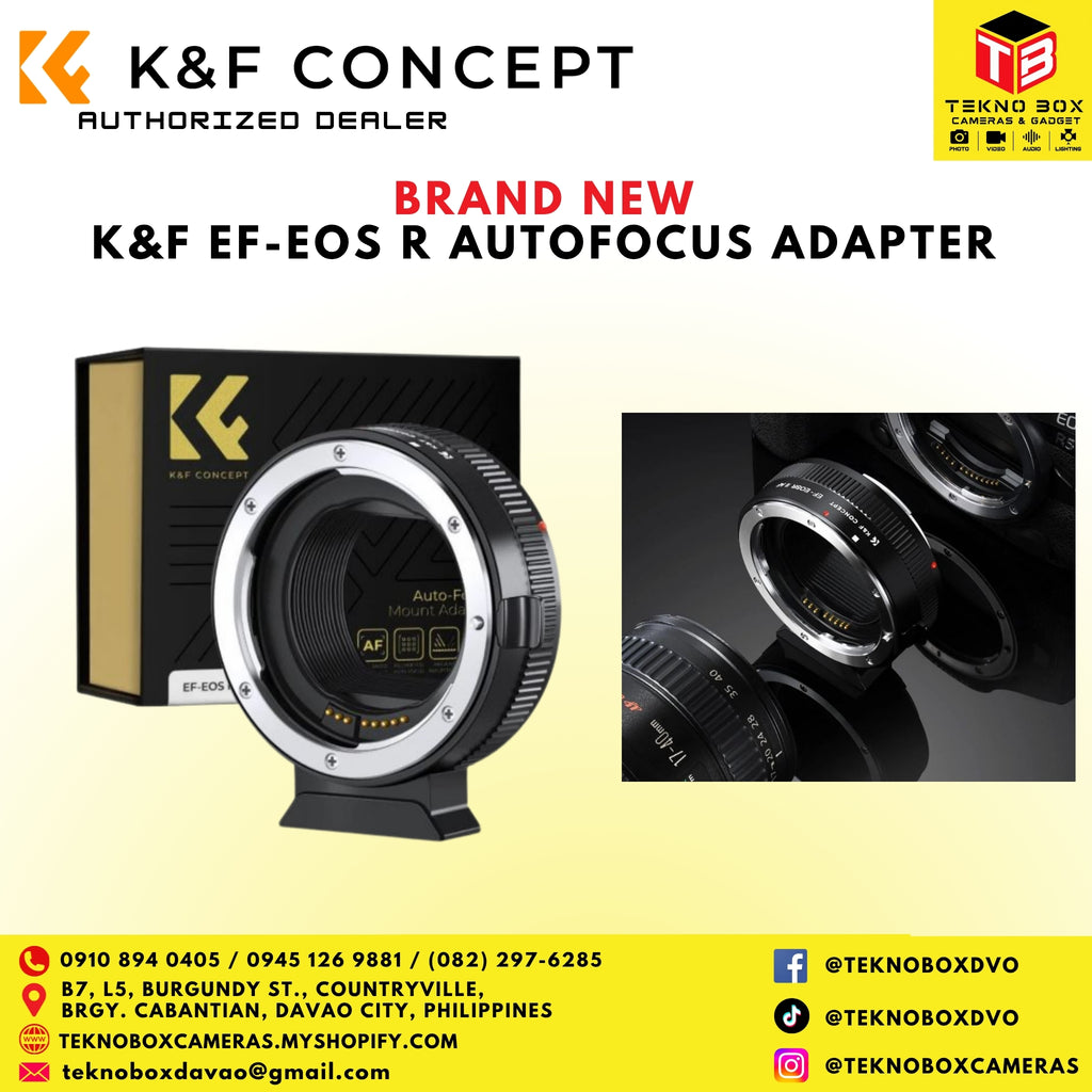 K&F EF-EOS R Autofocus Adapter