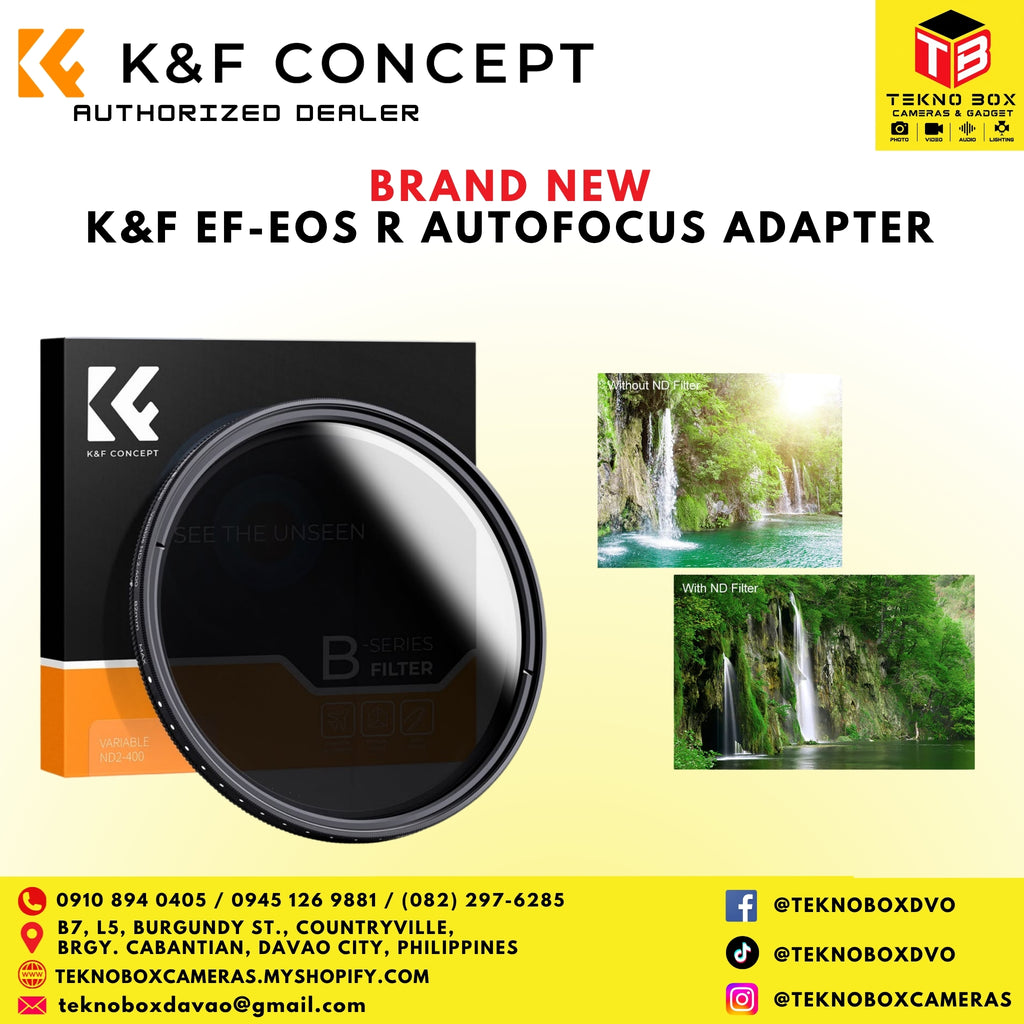 K&F Variable Neutral Density ND Filter