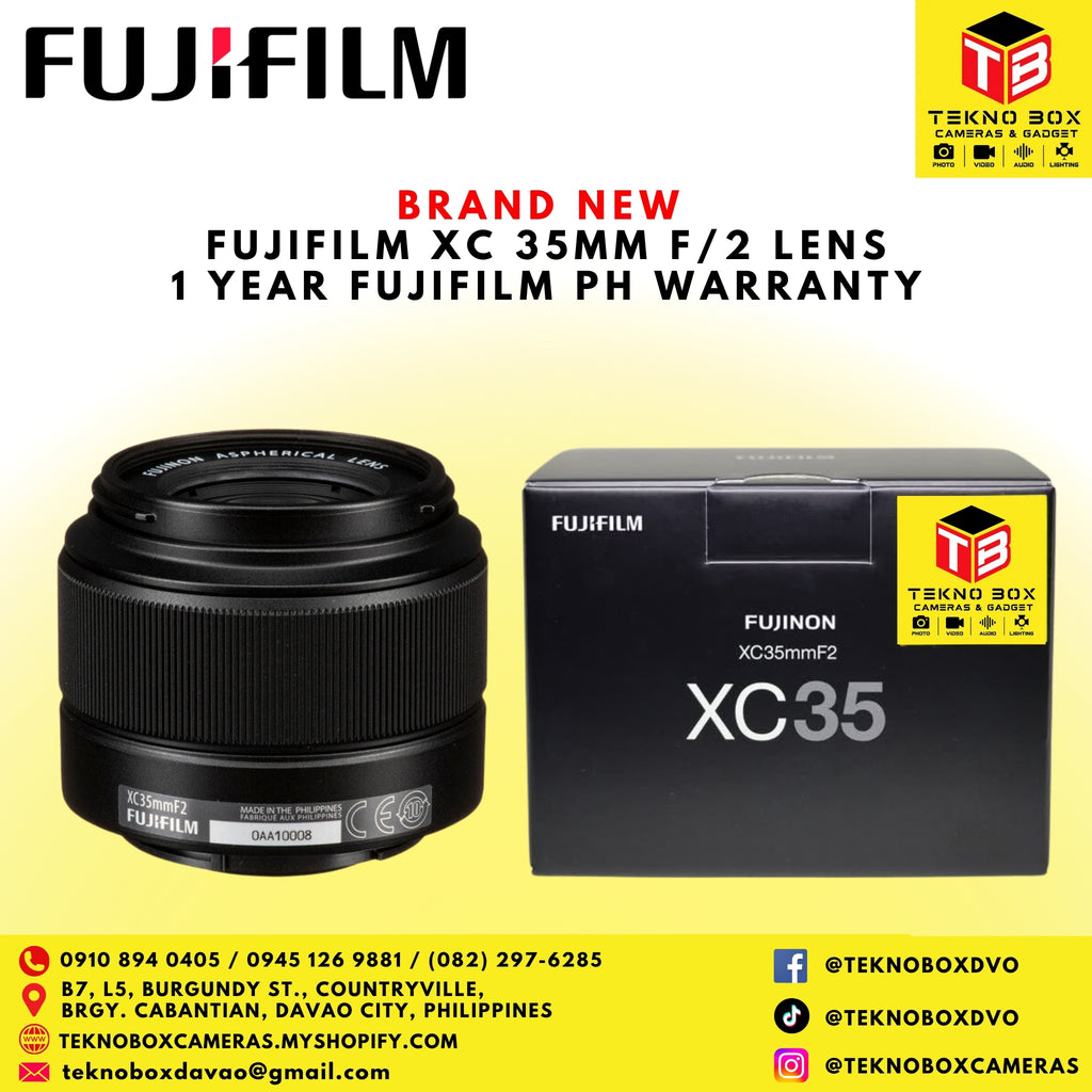 Fujifilm XC 35mm F/2 Lens