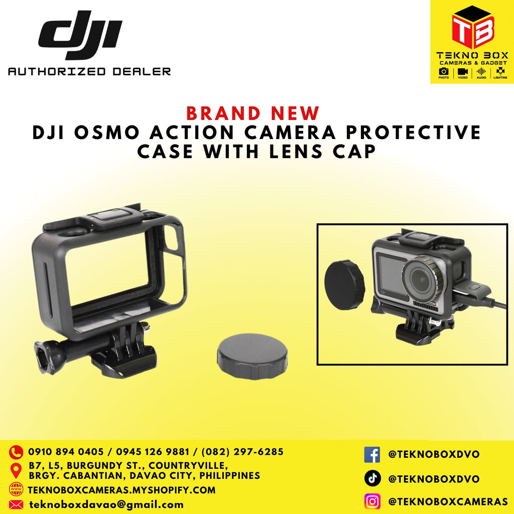 DJI Osmo Action Camera Protective Case with Lens Cap