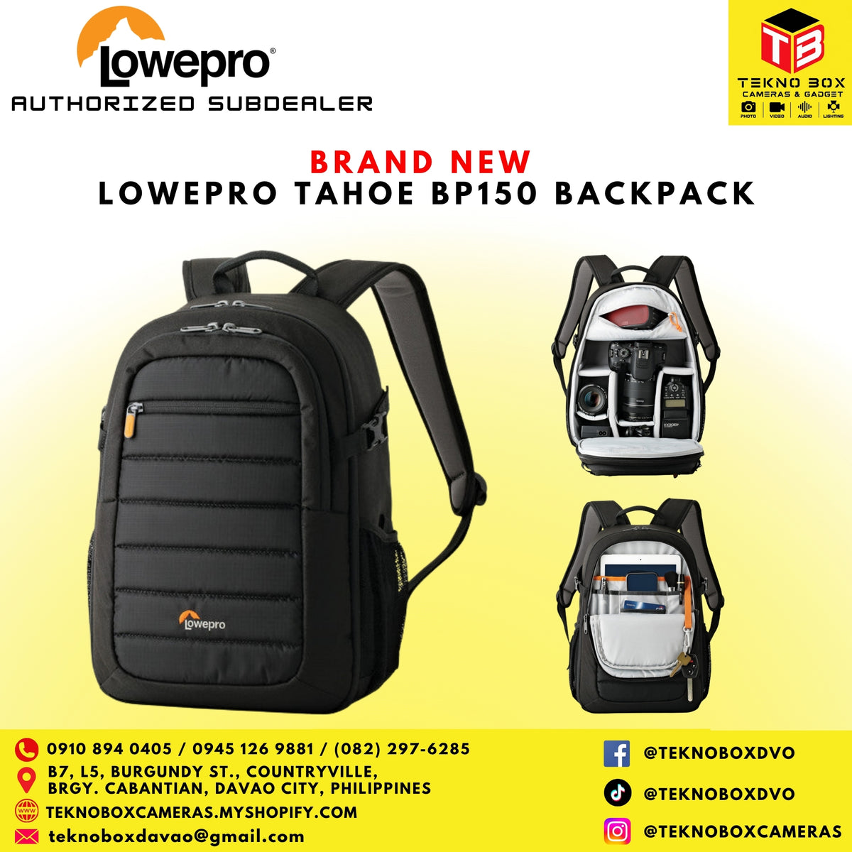 Lowepro Tahoe BP150 Backpack