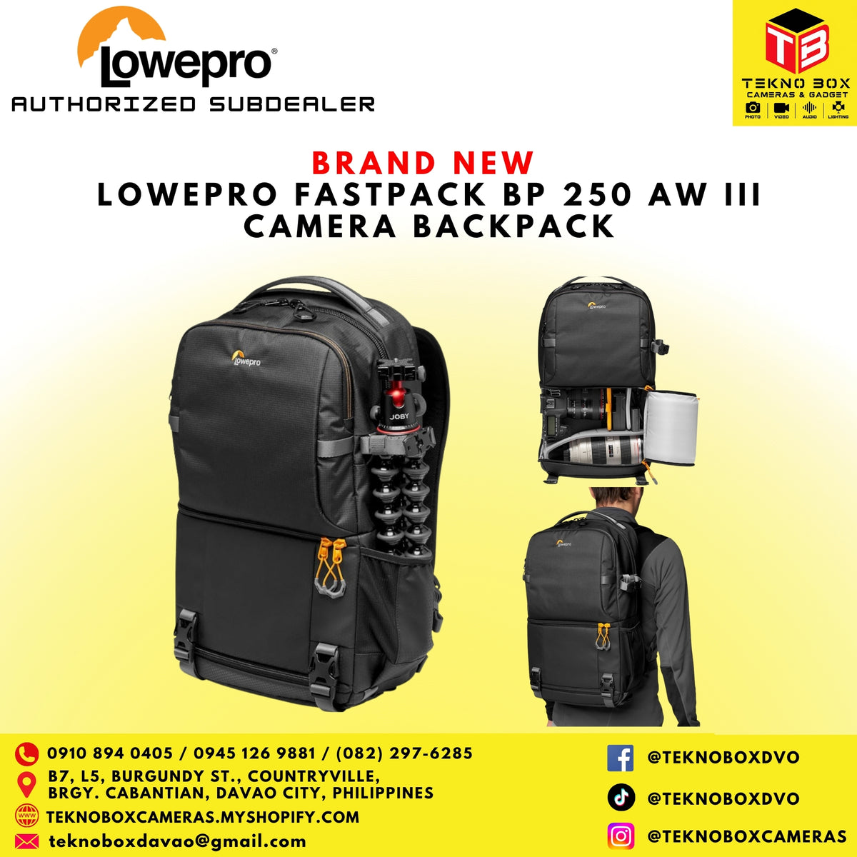 Lowepro Fastpack BP 250 AW III Camera Backpack