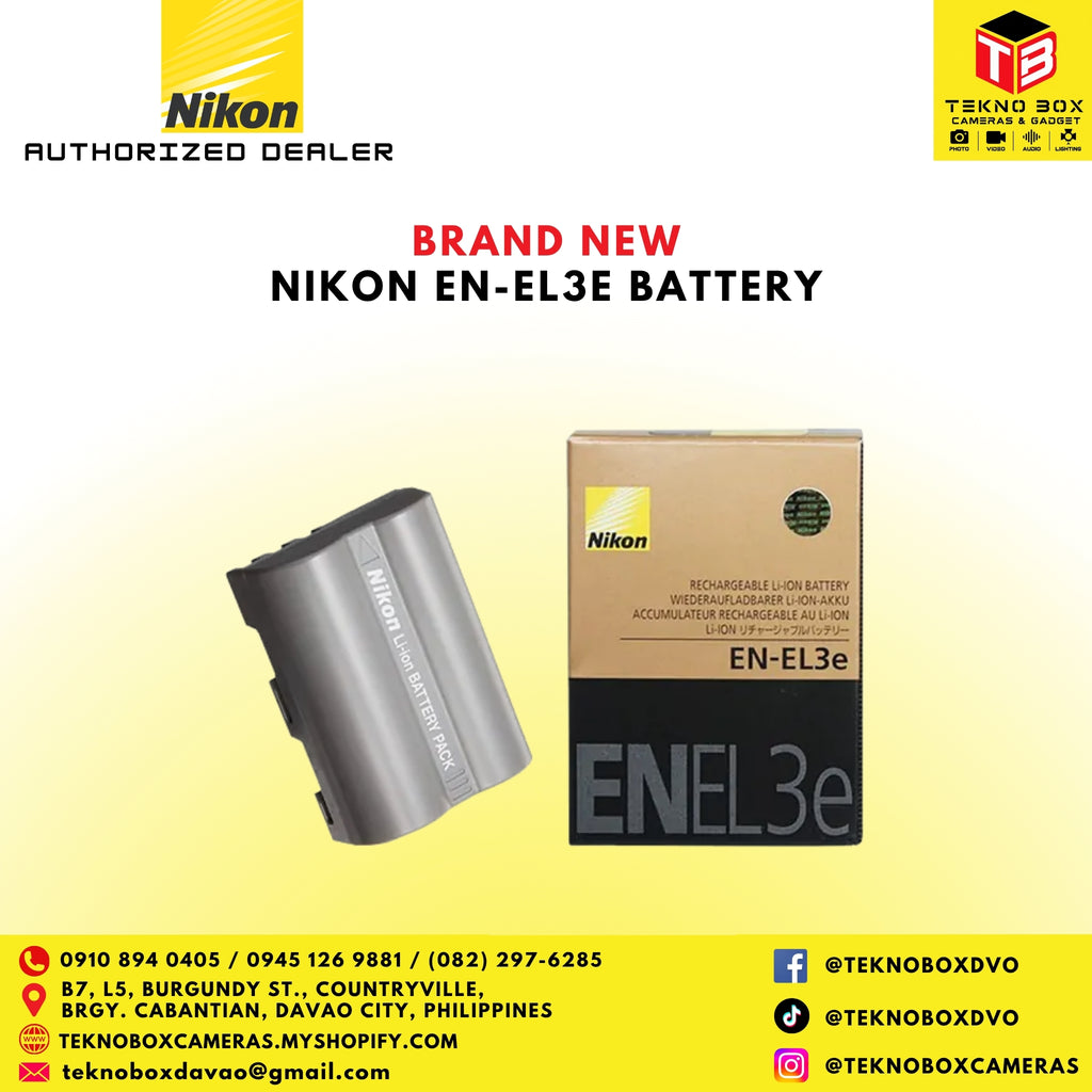 Nikon EN-EL3e Battery