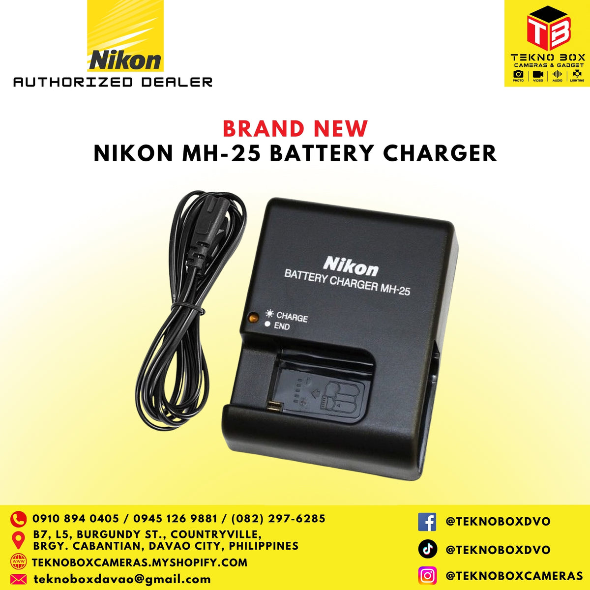 Nikon MH-25 Battery Charger