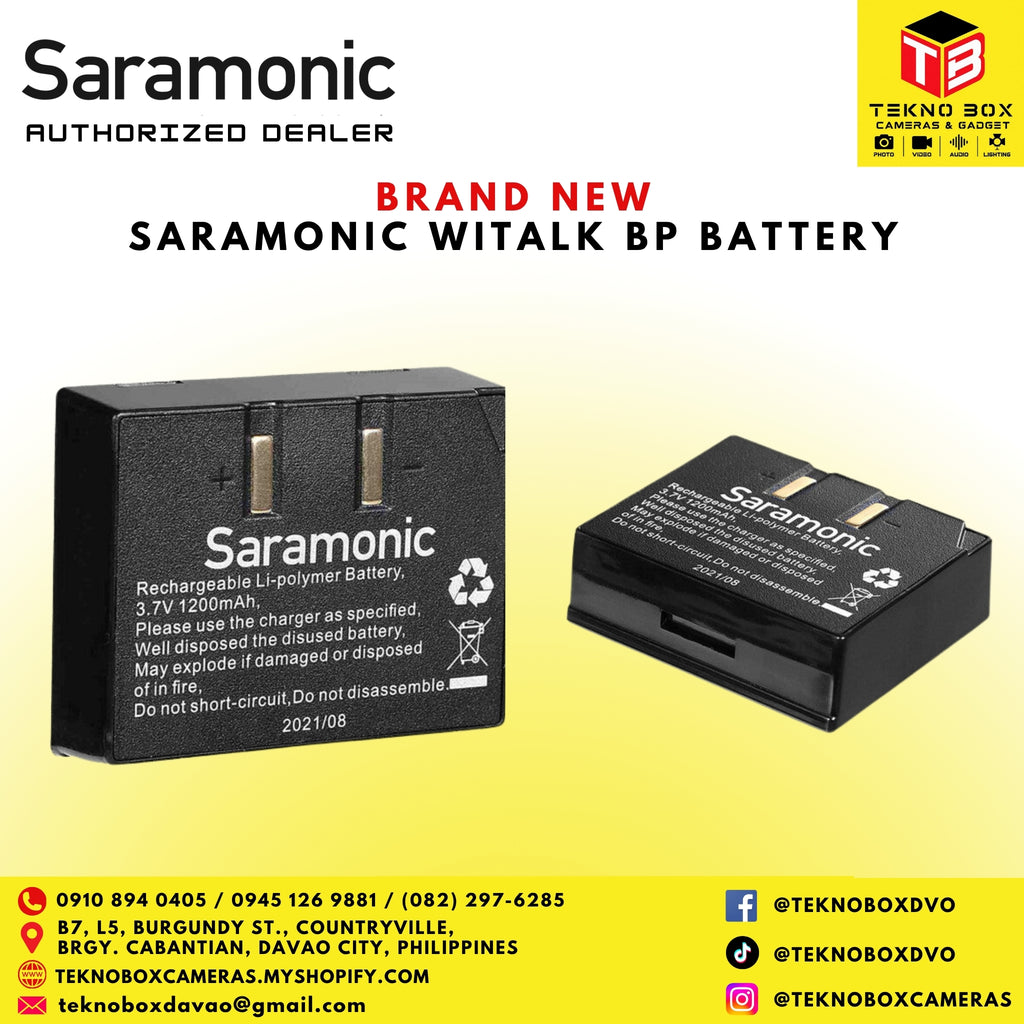 Saramonic WiTalk BP Battery