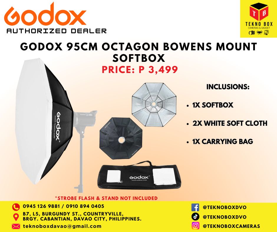 Godox 95cm Octagon  Bowens Mount Softbox