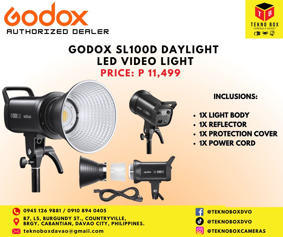 Godox SL100D Daylight LED Video Light