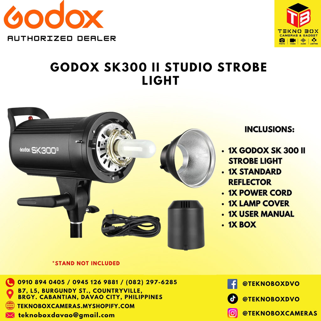 Godox SK300 II Studio Strobe Light