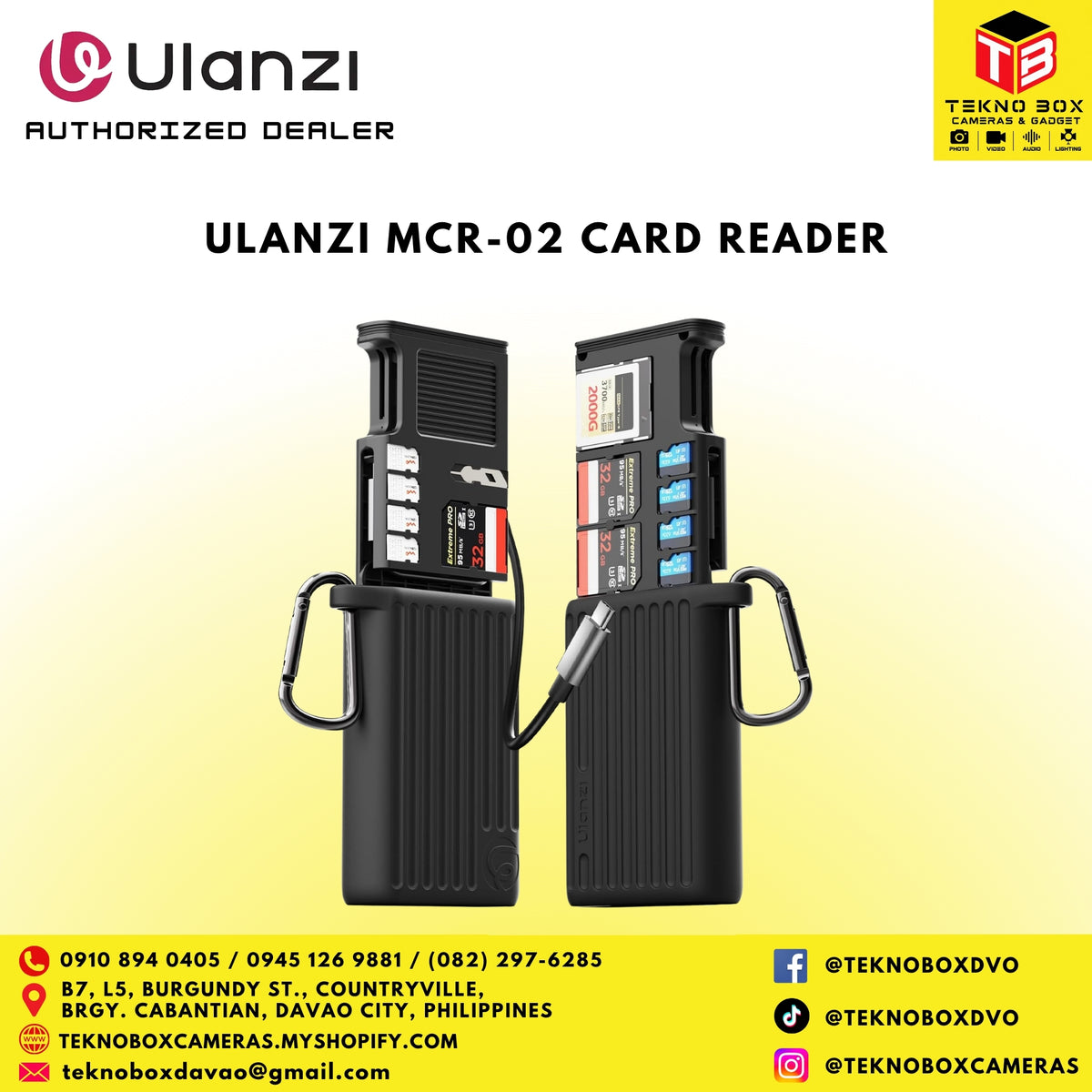 Ulanzi MCR-02 Card Reader