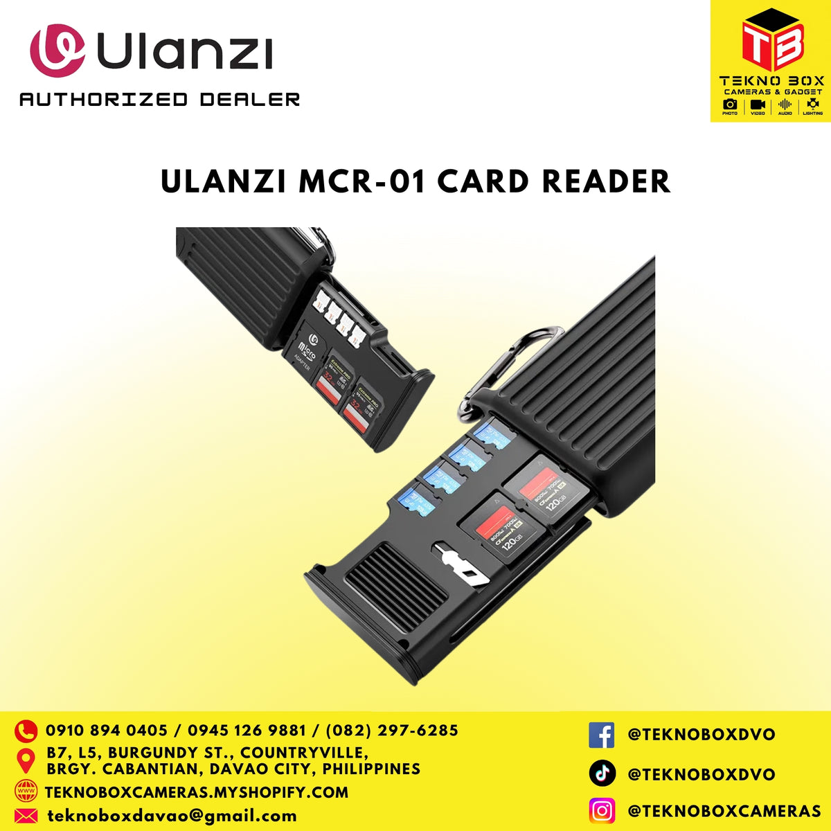 Ulanzi MCR-01 Card Reader