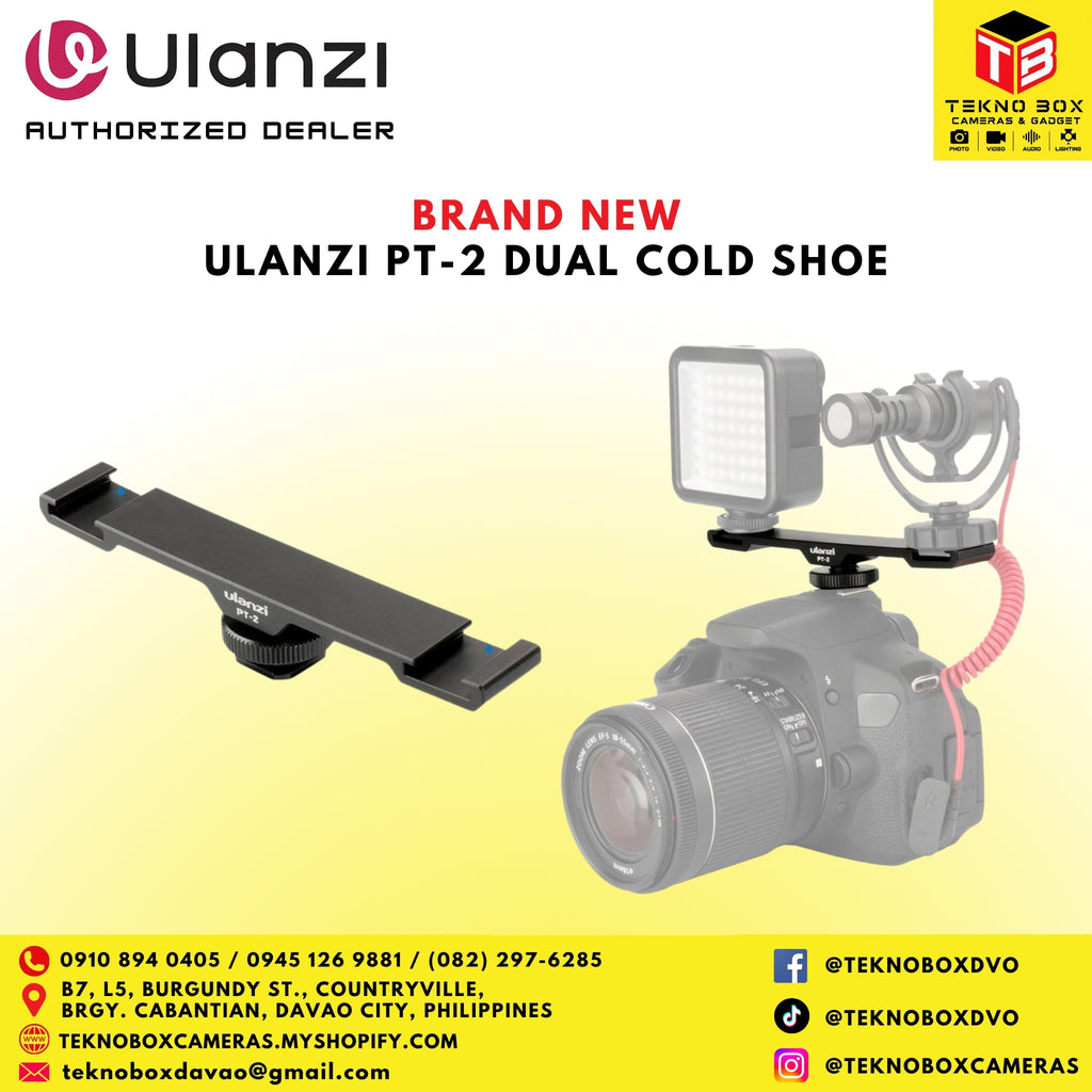 Ulanzi PT-2 Dual Cold Shoe
