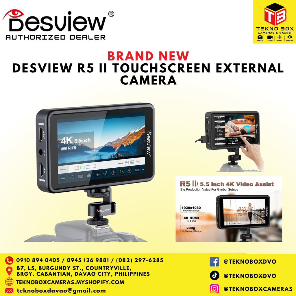 Desview R5 II Touchscreen External Camera