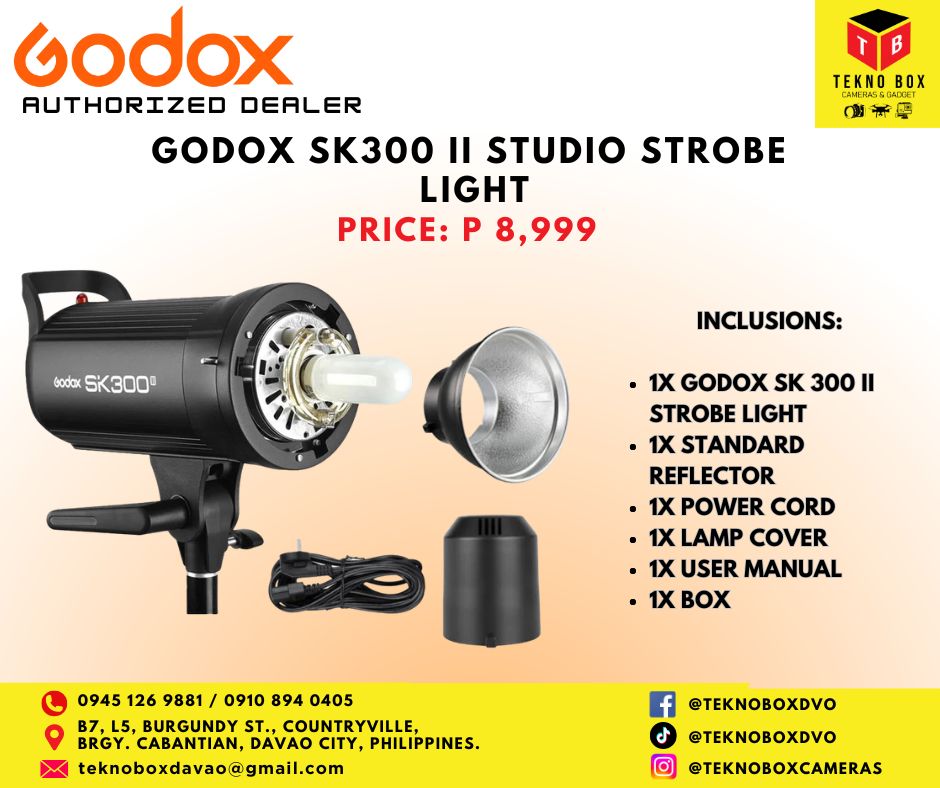 Godox SK300 II Studio Strobe Light