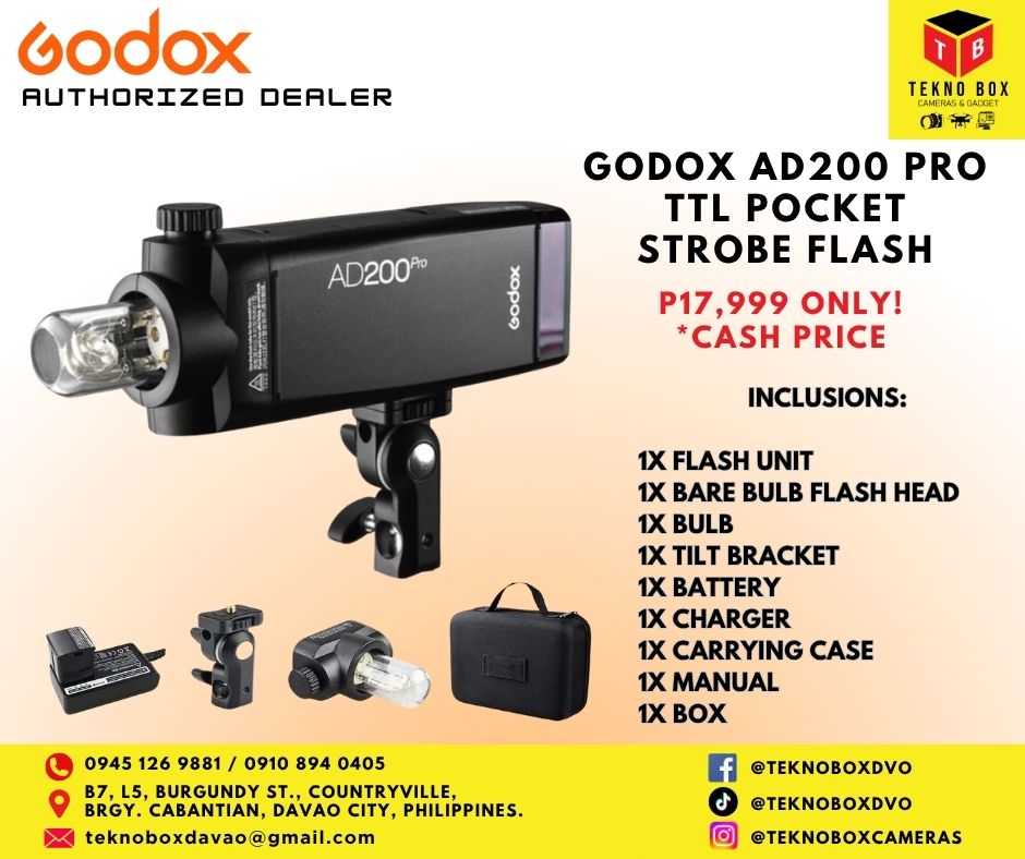 Godox AD200 Pro TTL Pocket Flash