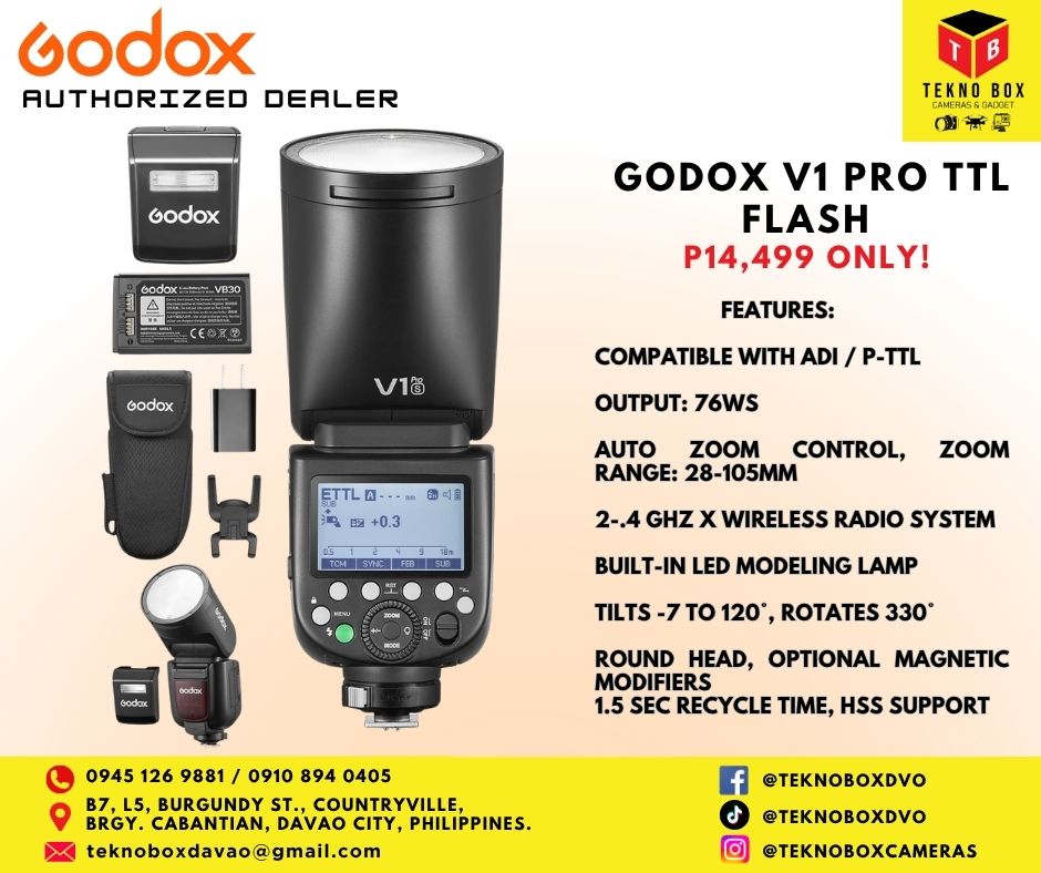 Godox V1 Pro TTL Flash