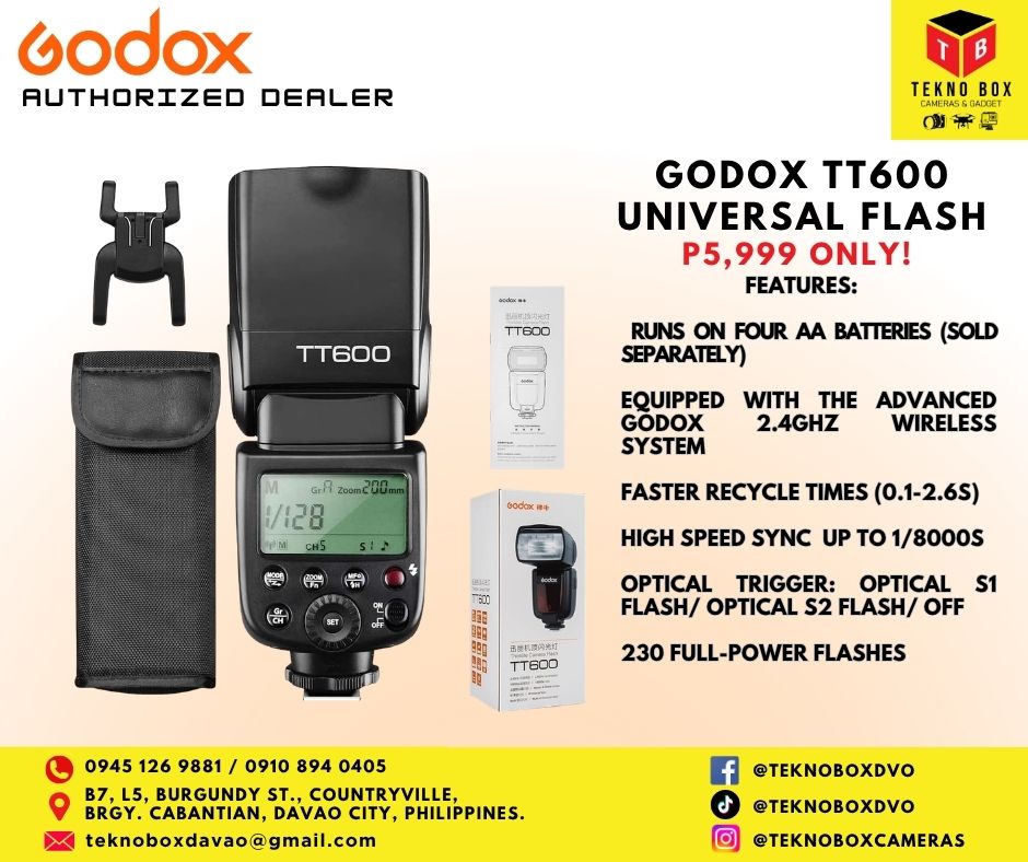 Godox TT600 Manual Speedlite Flash