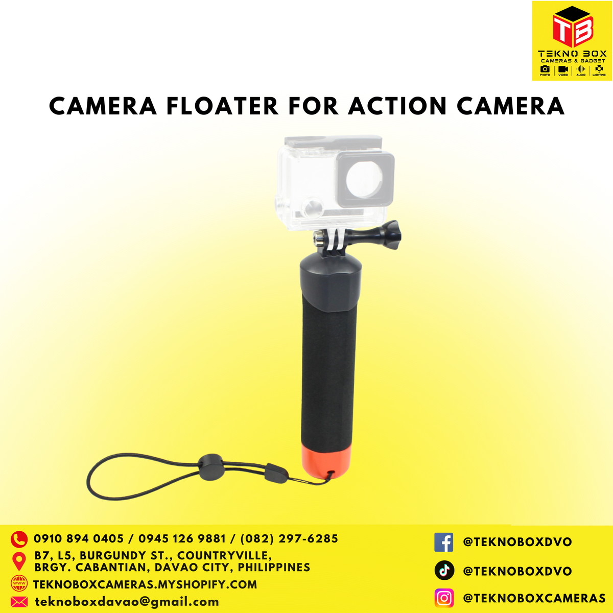 Camera Floater for Action Camera