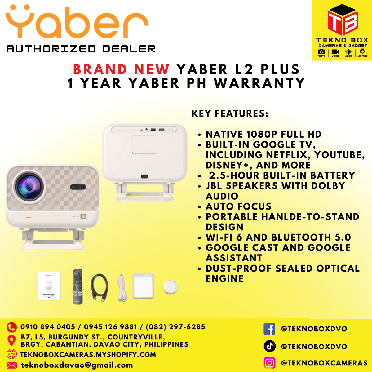Yaber L2 Plus