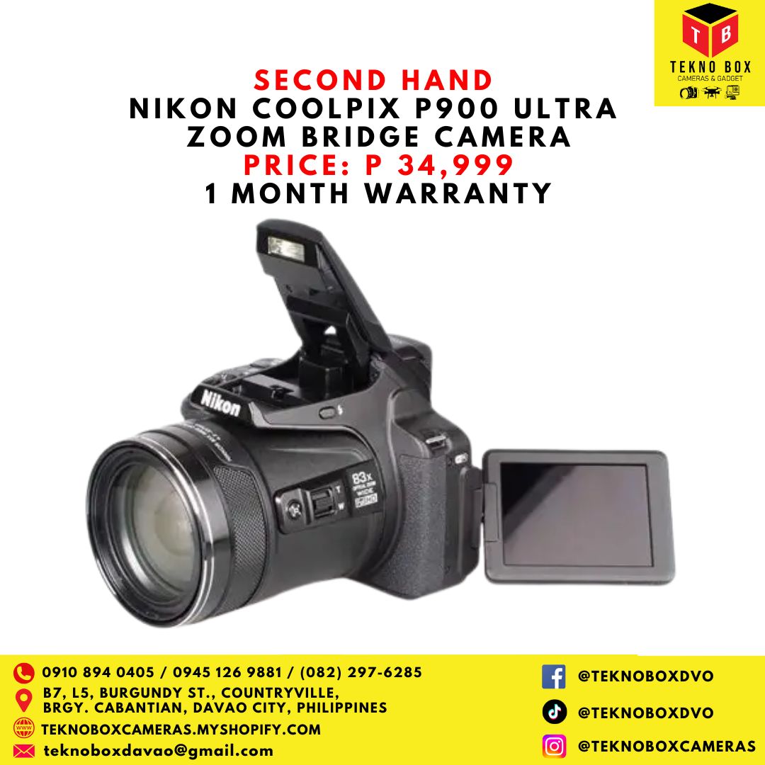 Nikon Coolpix P900 Ultra Zoom Bridge Camera