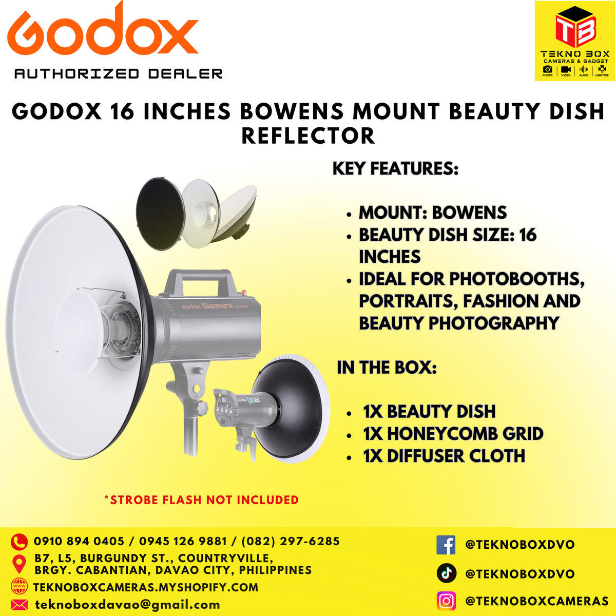 Godox 16 Inches Beauty Dish Softbox