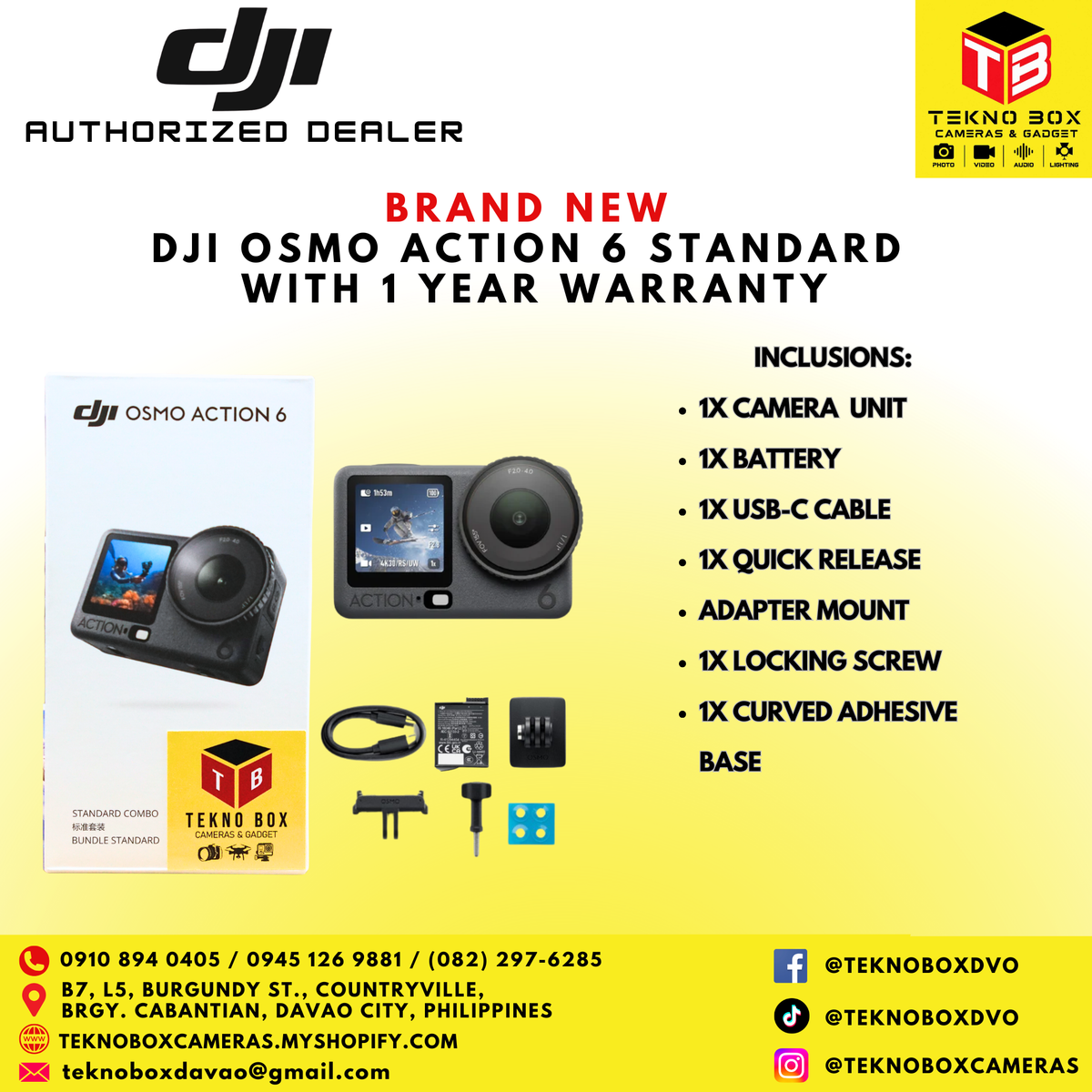 DJI Osmo Action 6 Standard