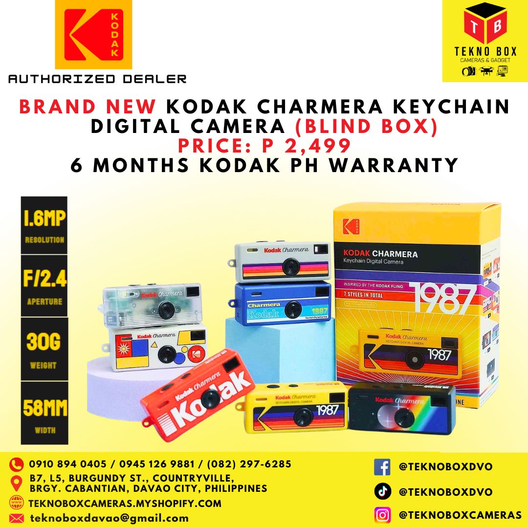 Brand New Kodak Charmera Key Chain Digital Camera (Random Style Blind Box)