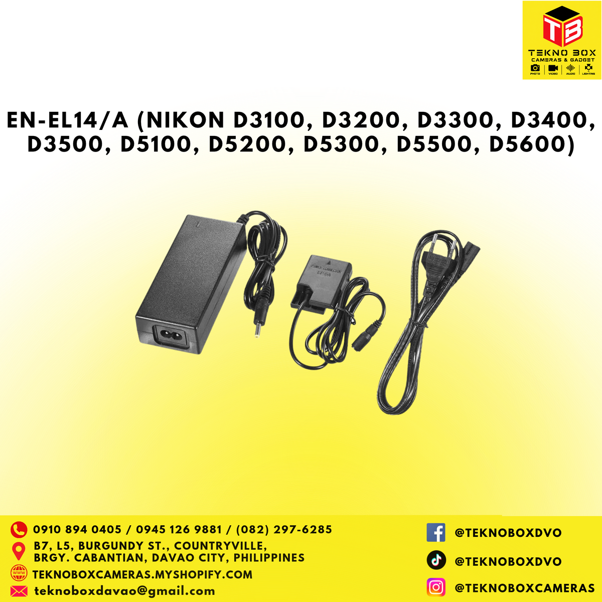 EN-EL14/A Dummy Battery