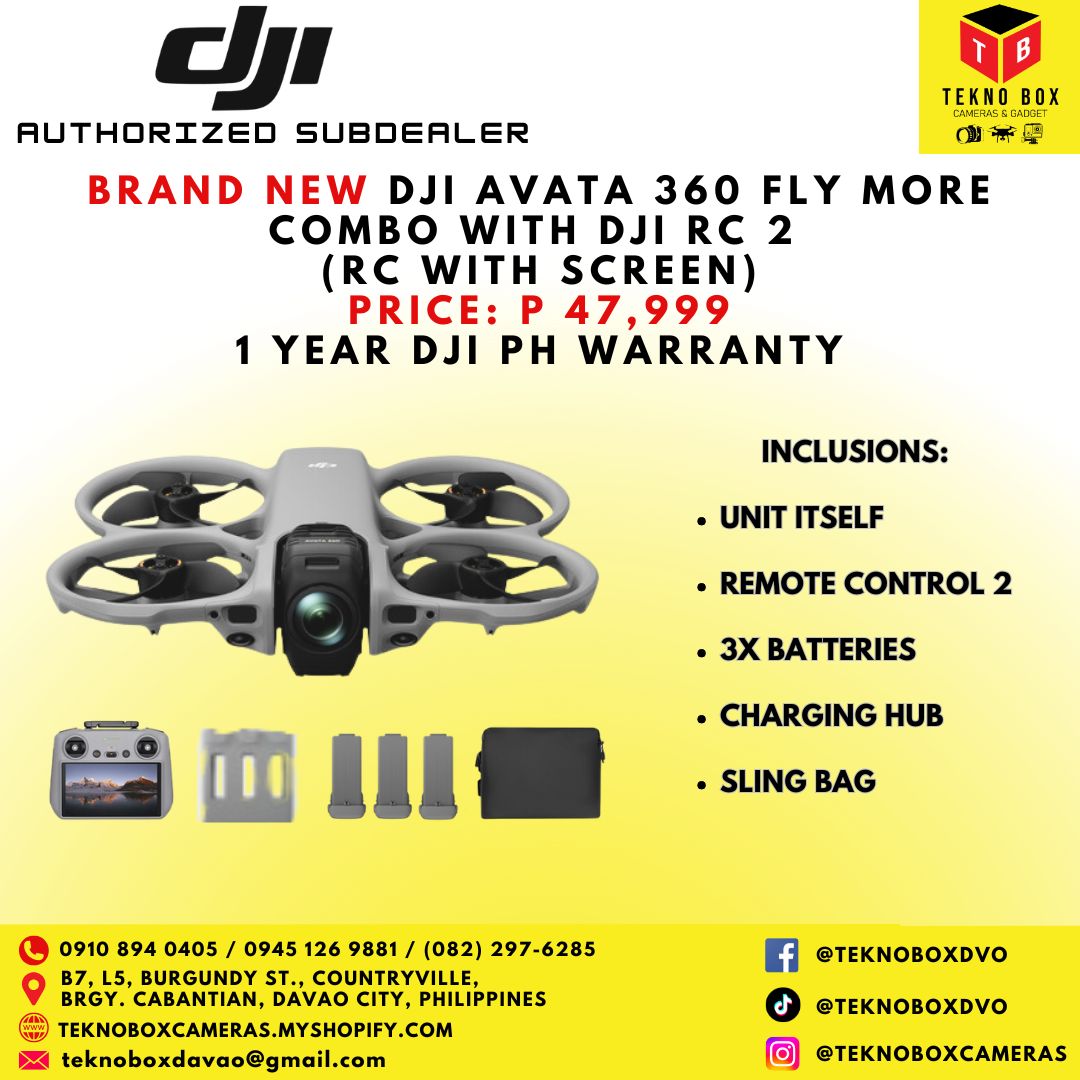 DJI Avata 360 Fly More Combo with RC 2