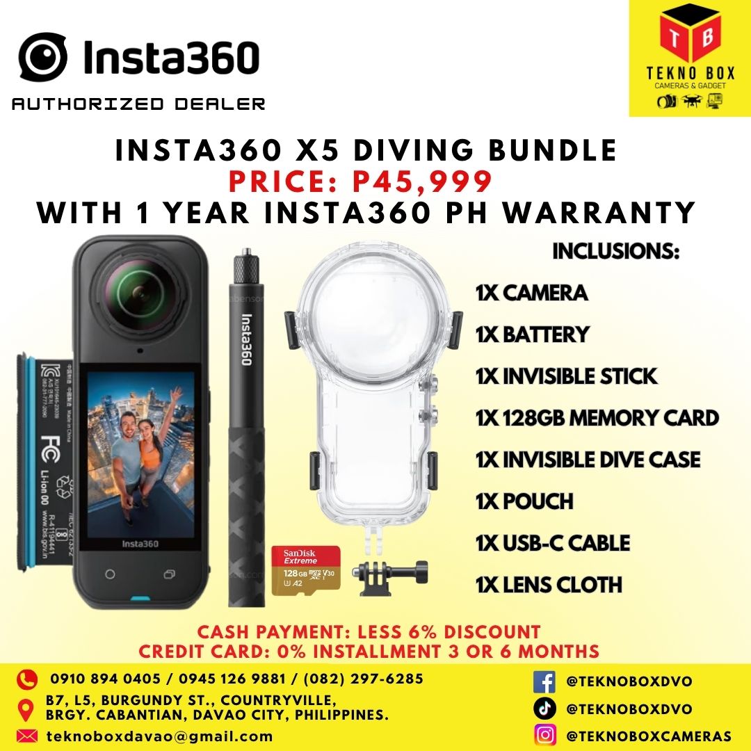 Insta360 X5 Diving Bundle