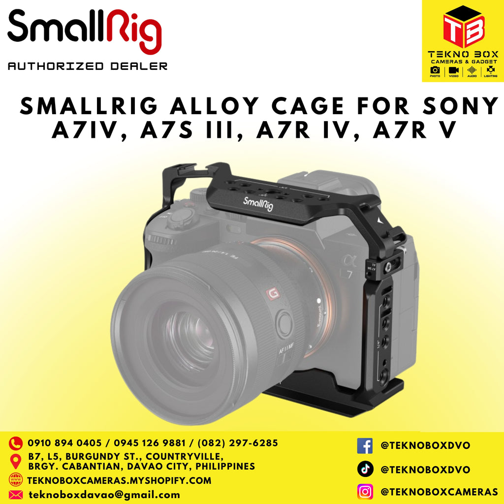 SmallRig Full Camera Cage for Sony a7R V, a7 IV, a7R IV, a7S III, and a1