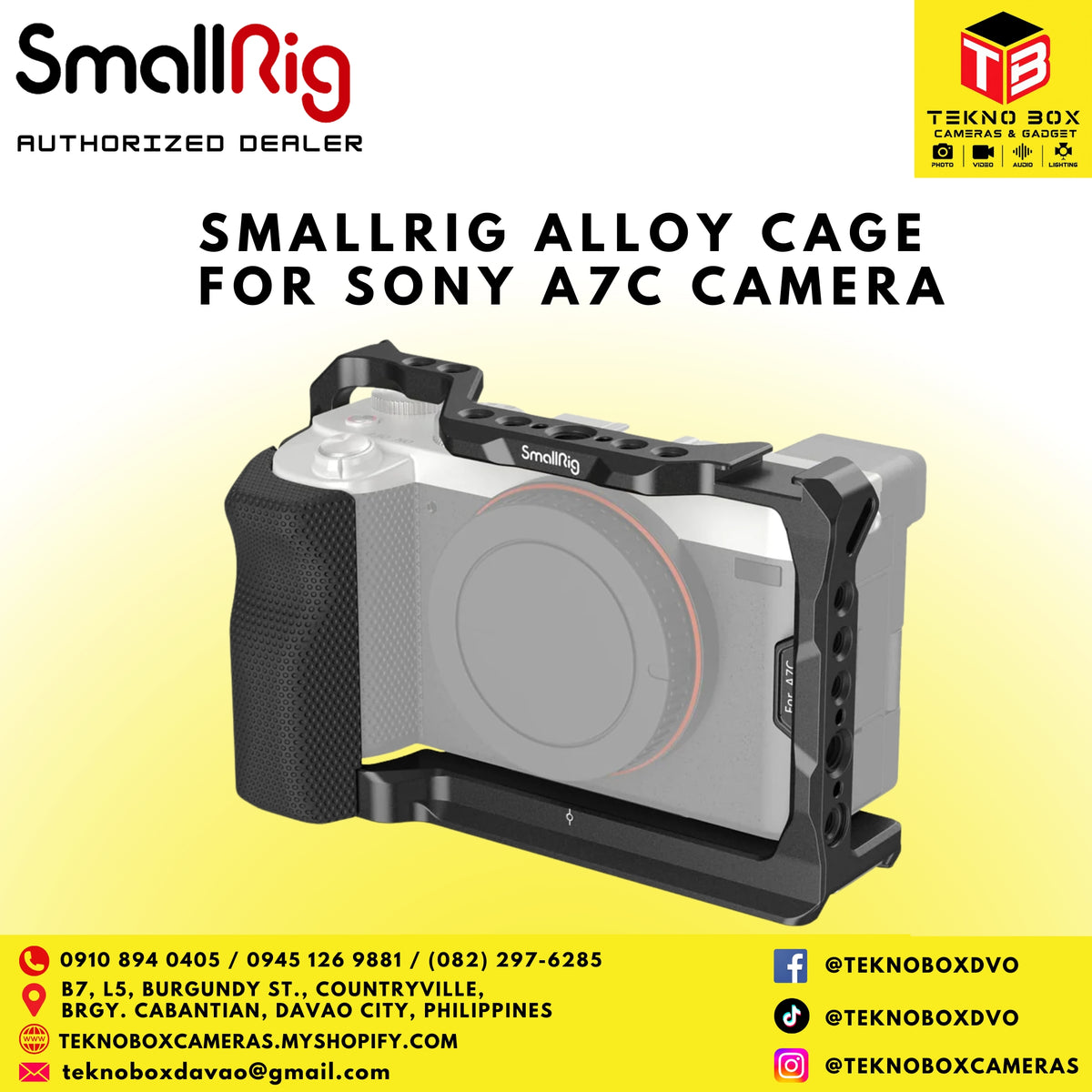 SmallRig Camera Cage for Sony a7C