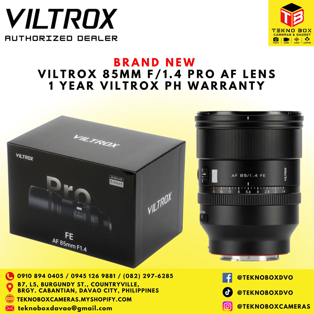 Viltrox 85mm F/1.4 Pro Lens