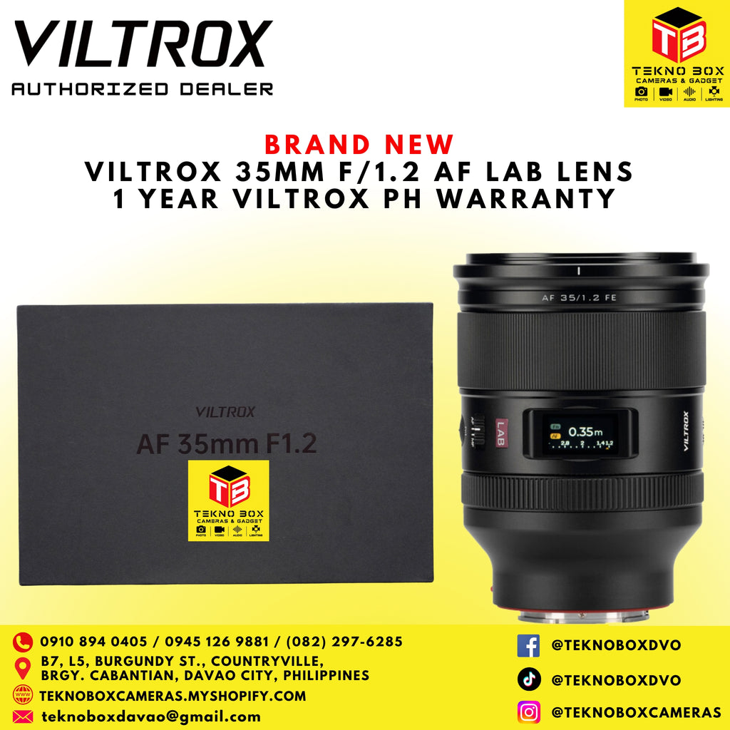 Viltrox 35mm F/1.2 LAB Lens