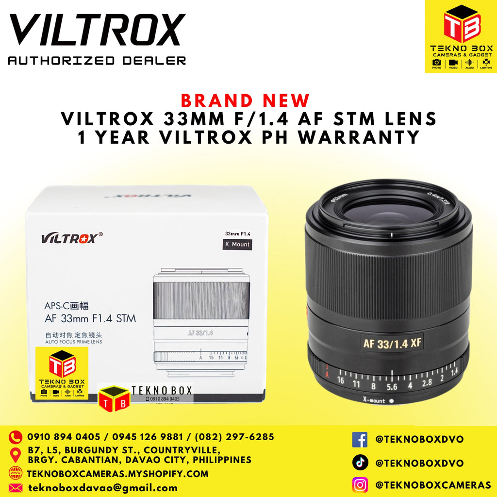 Viltrox 33mm f/1.4 STM Lens