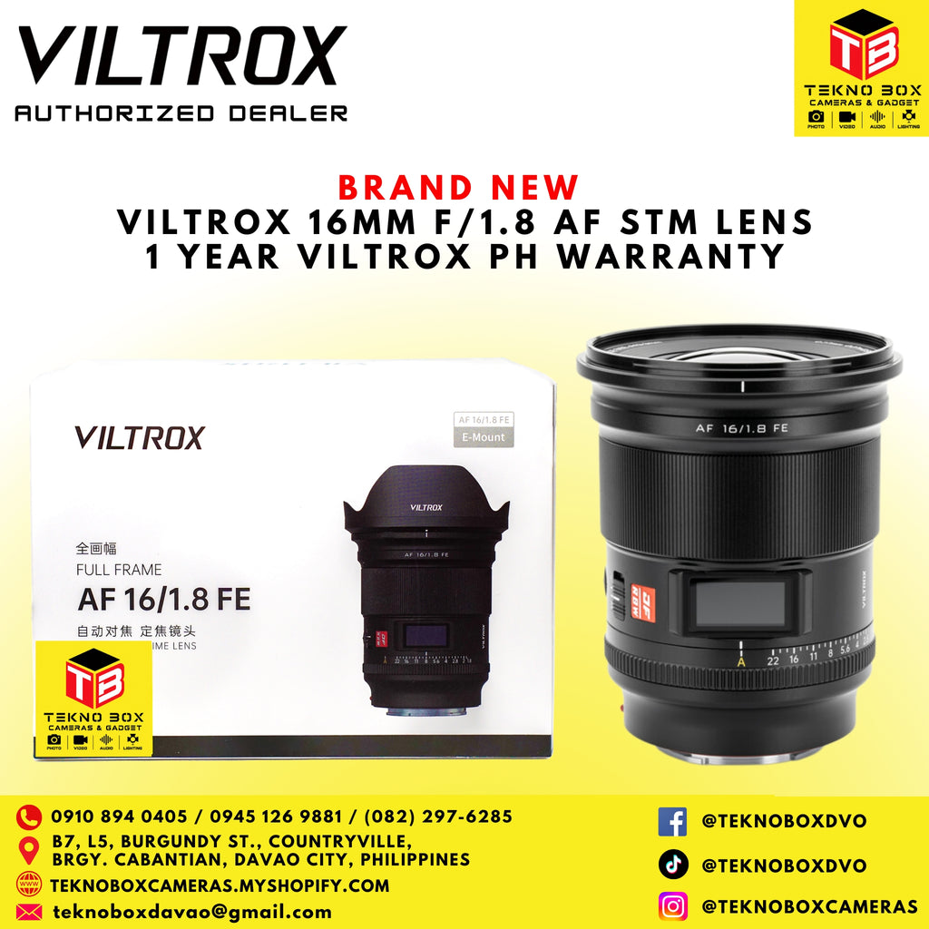 Viltrox 16mm F/1.8 AF Ultra Wide-Angle Lens