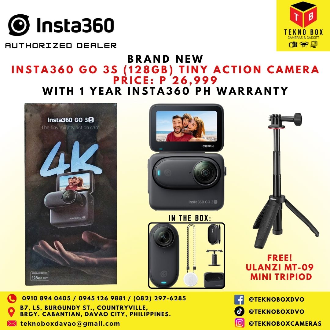 Insta360 GO 3S Action Camera (128GB Variant)