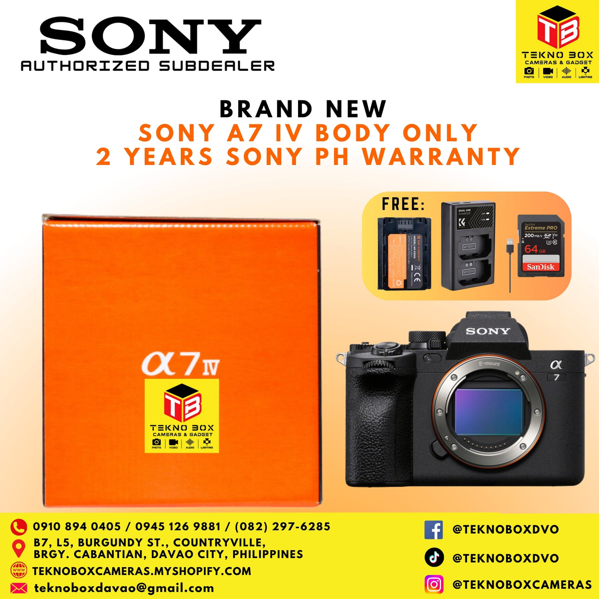 Sony A7 IV (Body)