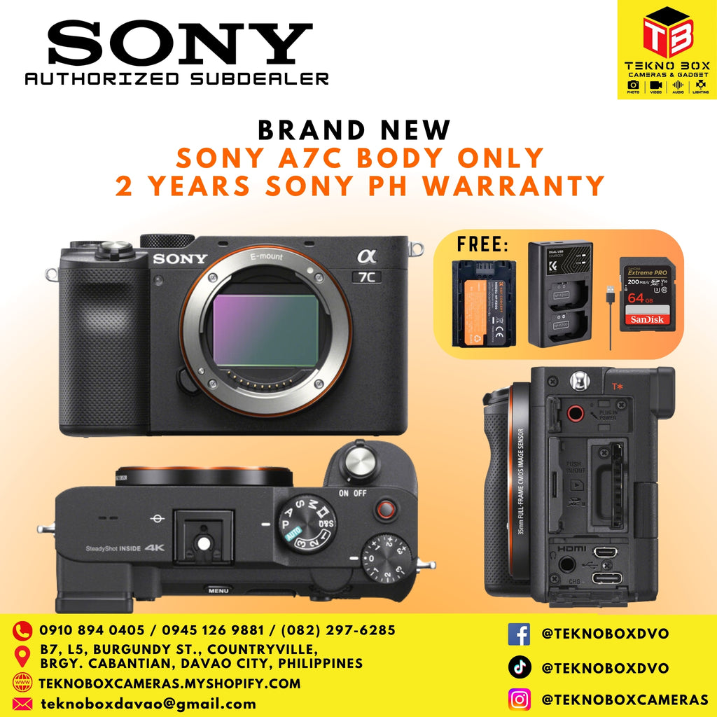 Sony A7C (Body Only)