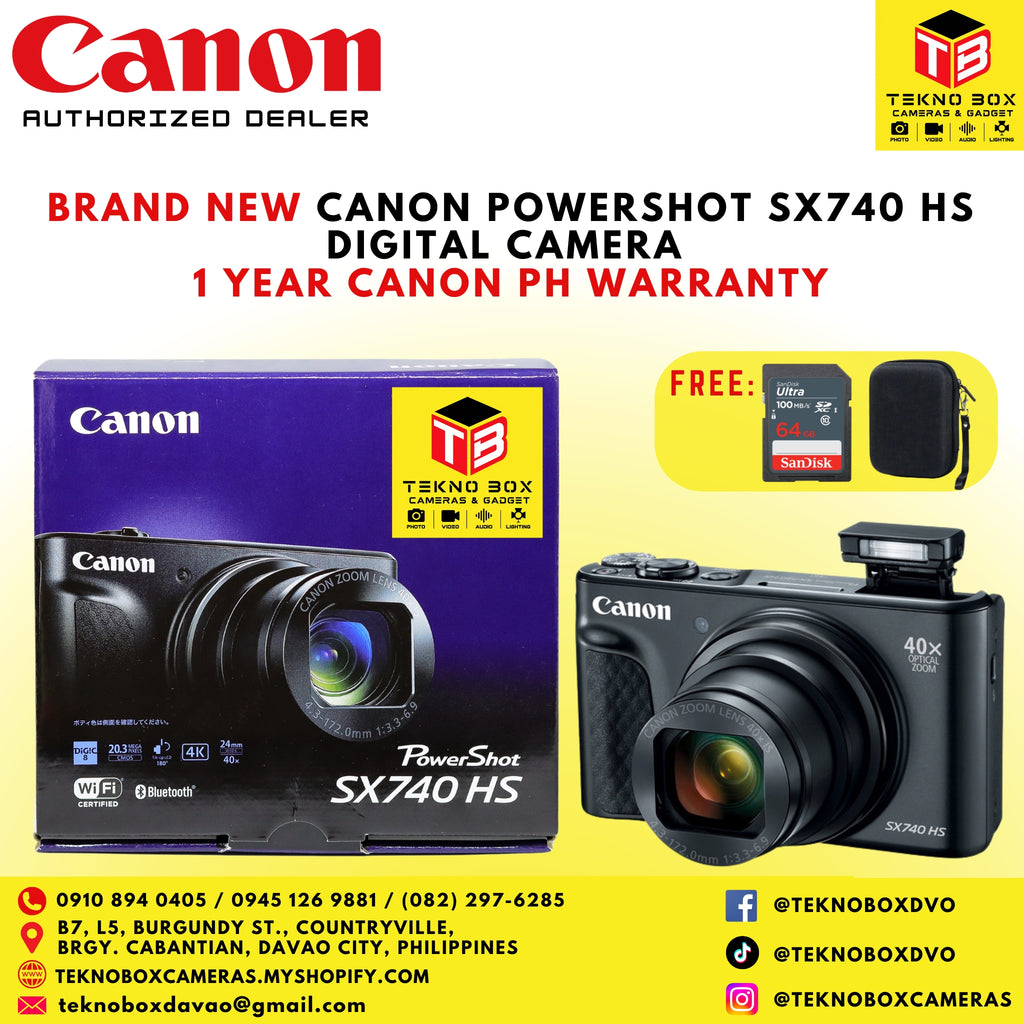 Canon PowerShot SX740 HS Digital Camera