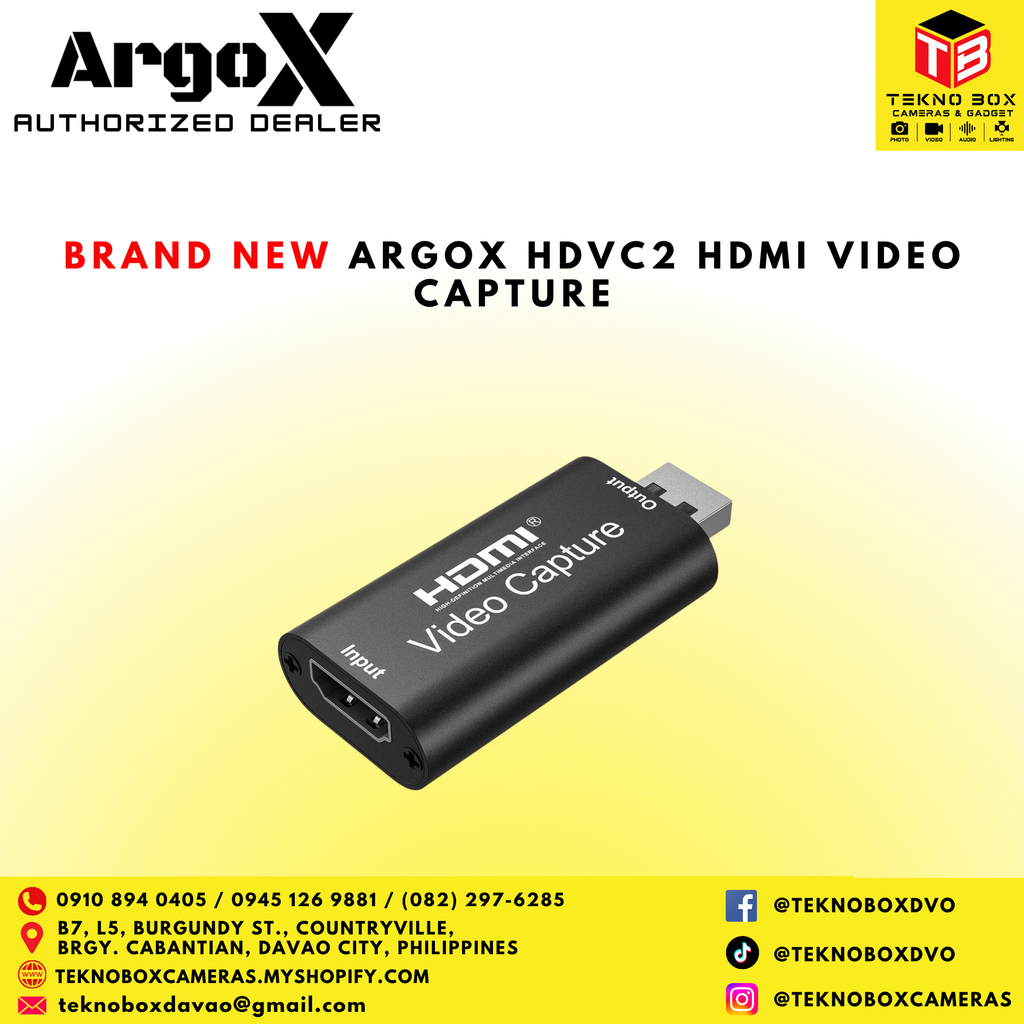 ArgoX HDVC2 HDMI Video Capture