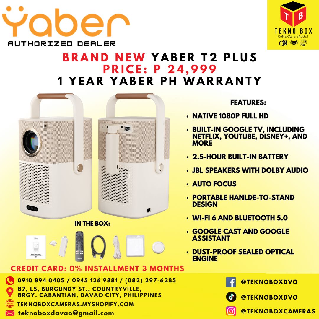 YABER T2 Plus Portable Projector