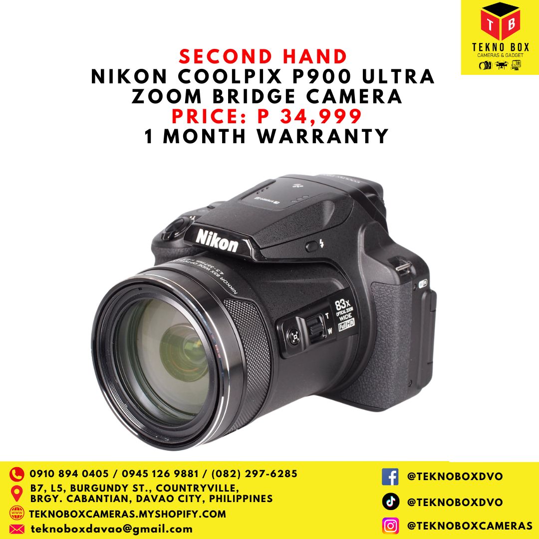 Nikon Coolpix P900 Ultra Zoom Bridge Camera