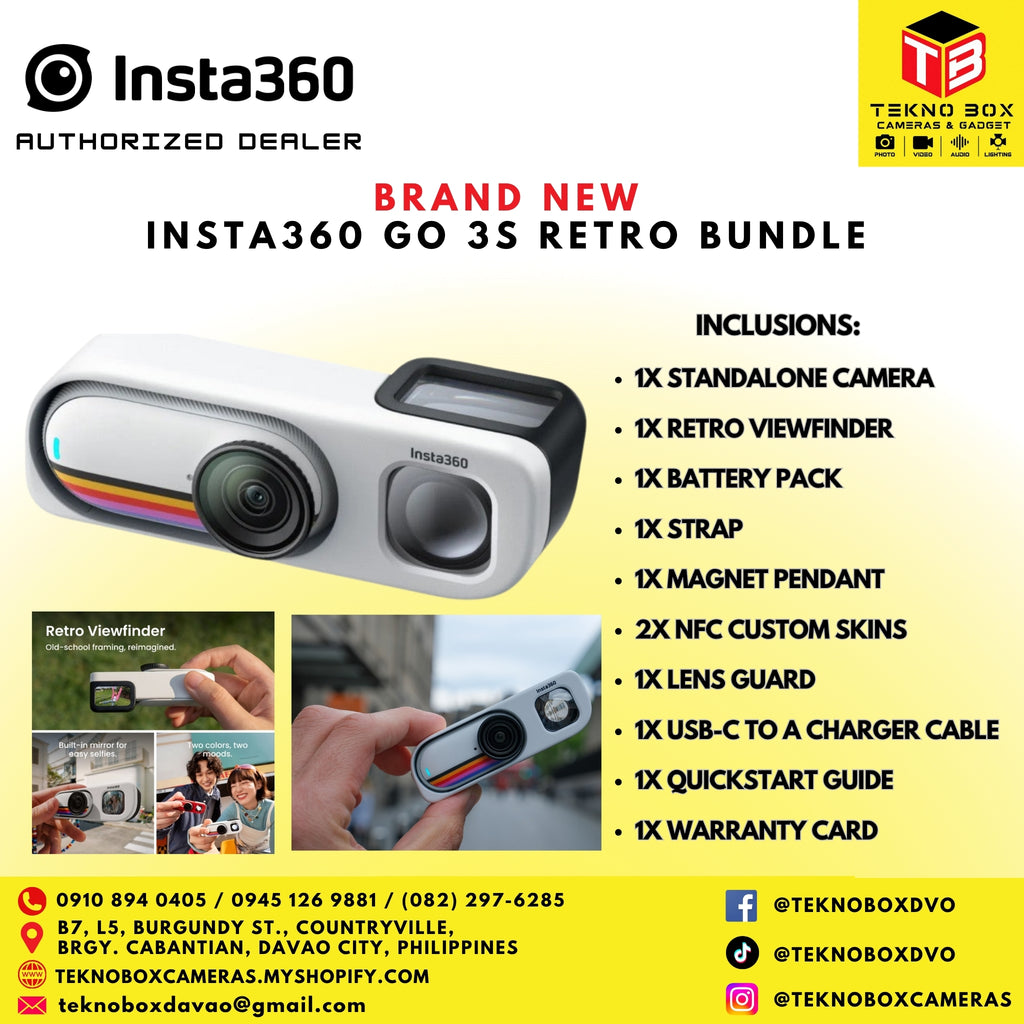 Insta360 Go 3S Retro Bundle (Special edition)