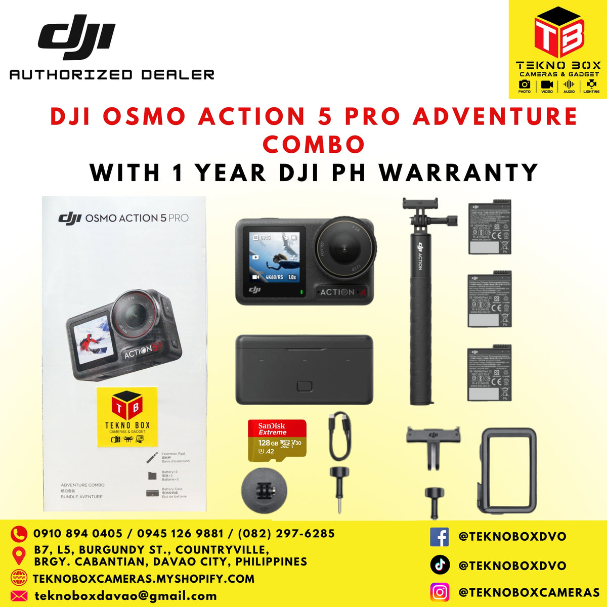 DJI Osmo Action 5 Pro Adventure Combo