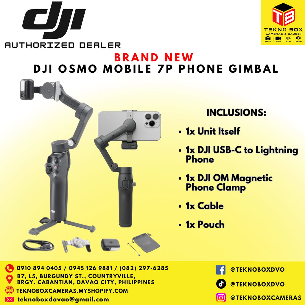 DJI Osmo Mobile 7P Phone Gimbal