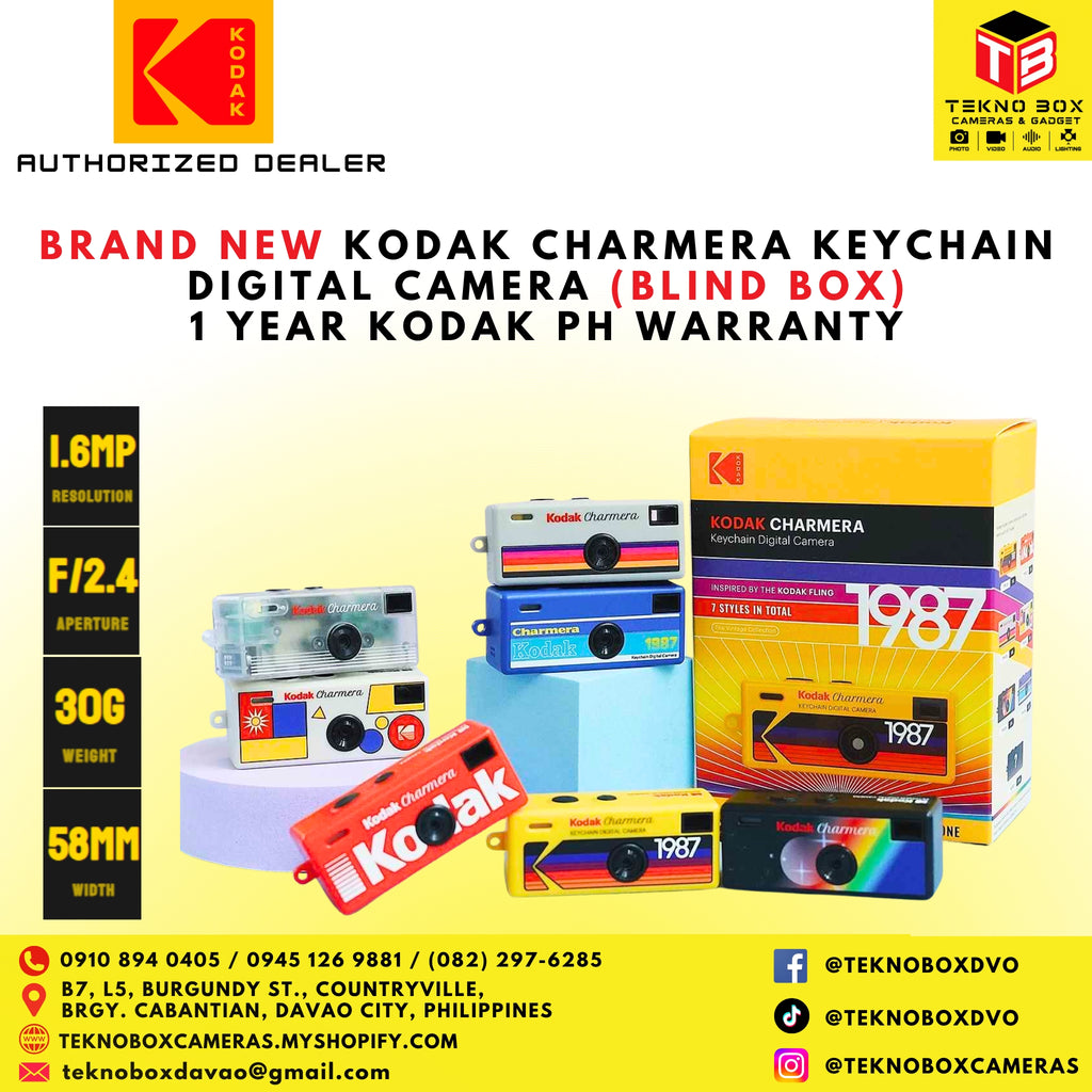 Brand New Kodak Charmera Key Chain Digital Camera (Random Style Blind Box)
