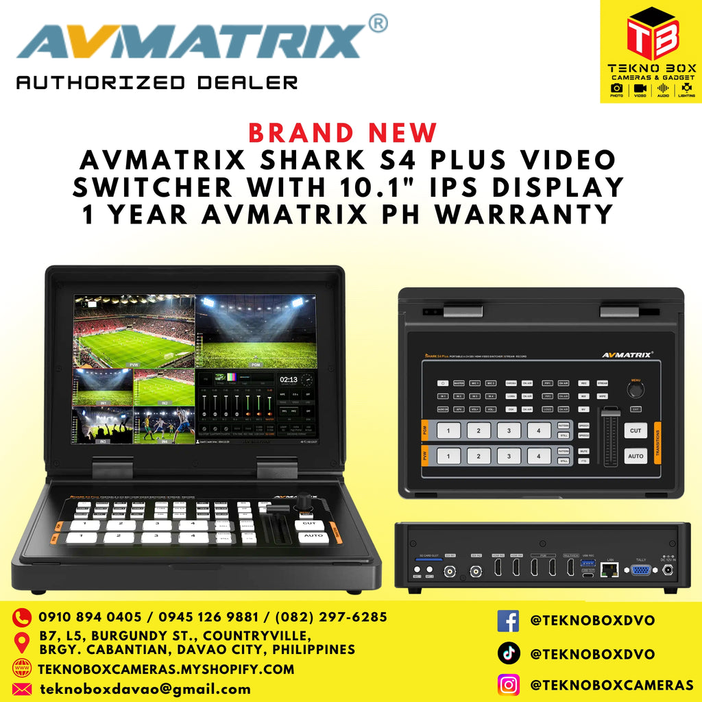 Brand New AVMatrix Shark S4 Plus With 10.1-Inches IPS Display