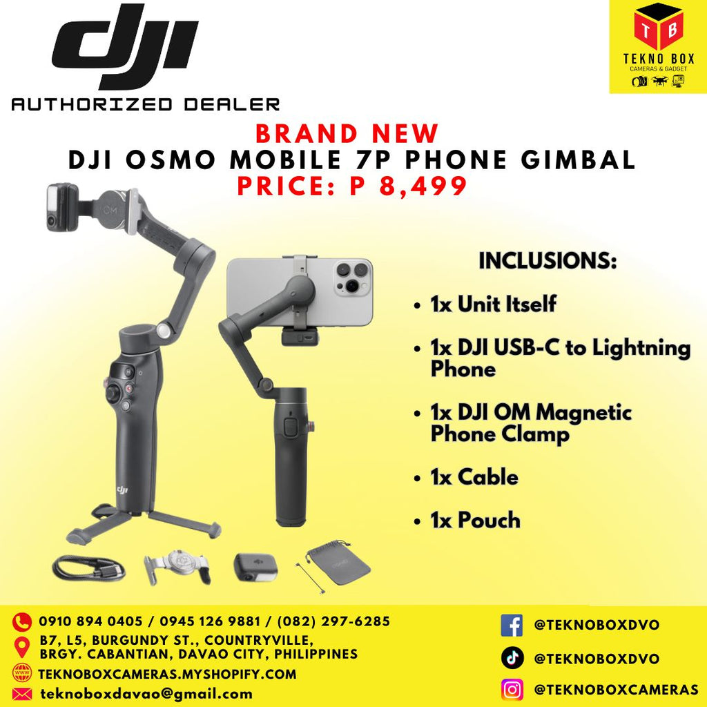 DJI Osmo Mobile 7P Phone Gimbal