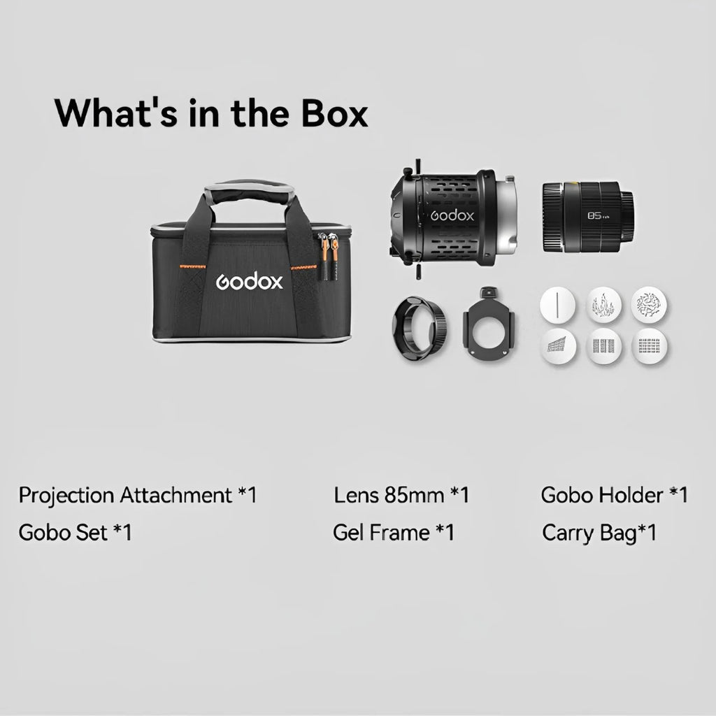 Godox BLP 85mm Optical Projection Lens Bowens Mount