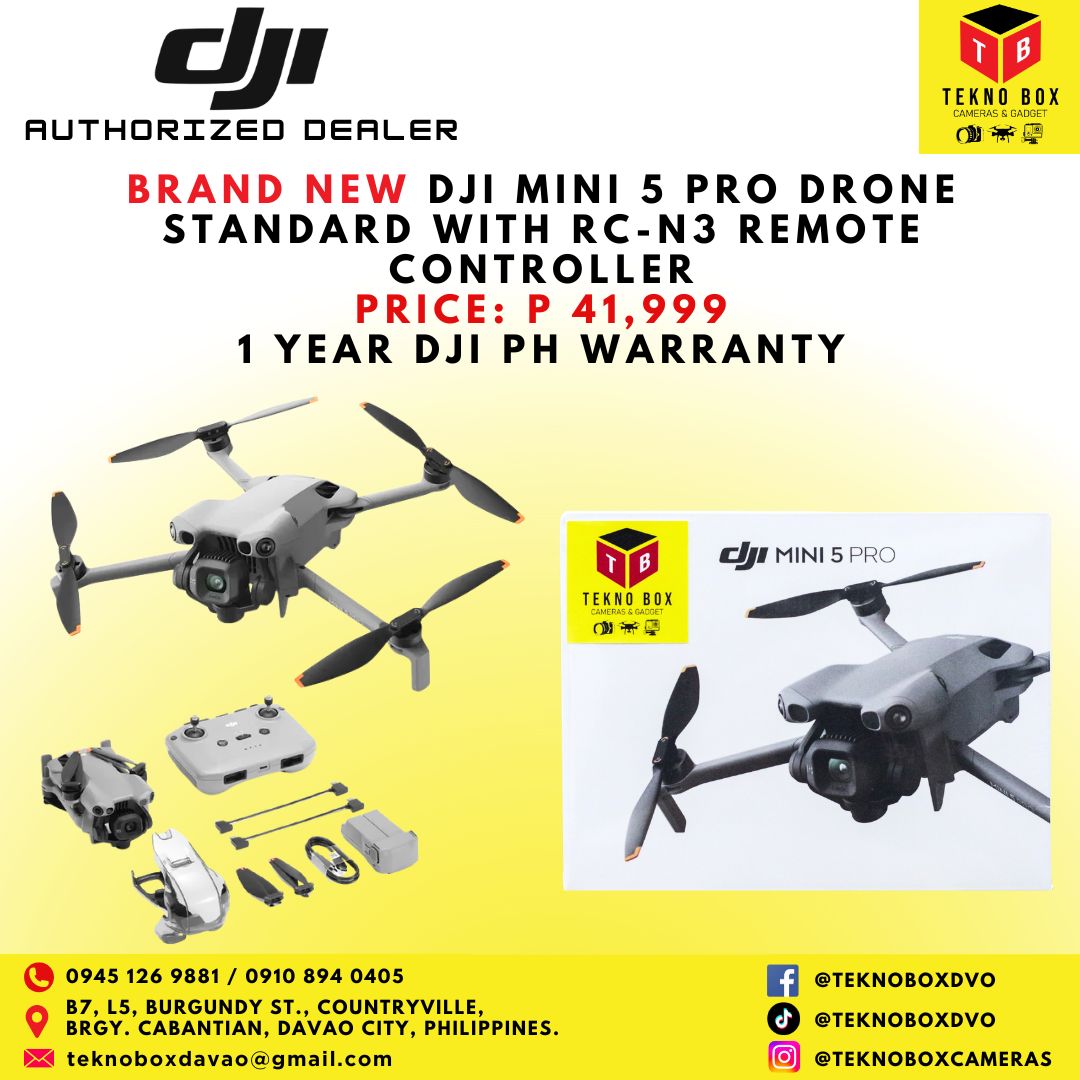 DJI Mini 5 Pro Drone With RC-N3 Remote Controller (Standard)
